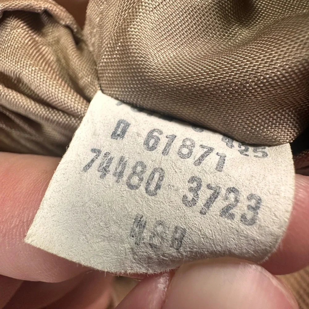 VTG Levis Menswear Corduroy Sport Coat Blazer 48R Brown‎ Suede Elbow Patches